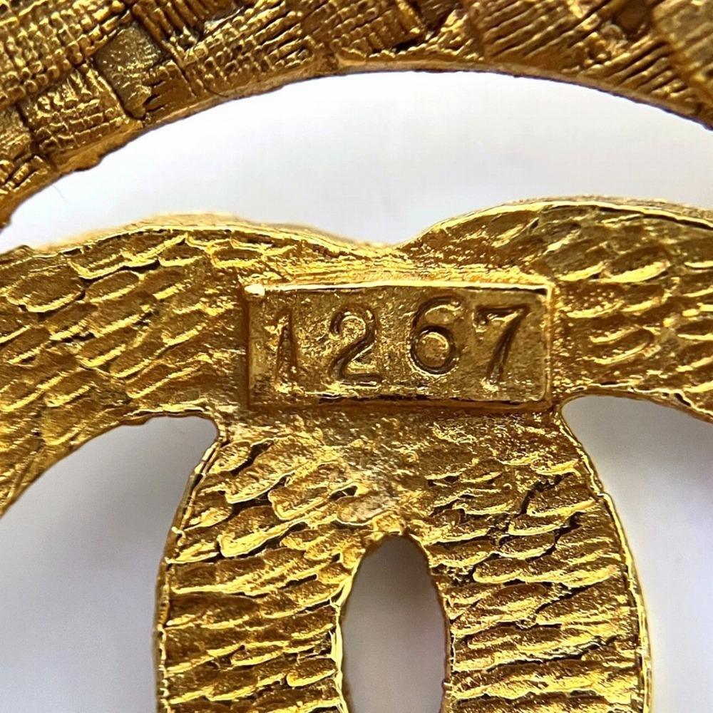 CHANEL Brooch Total weight: approx. 17g GP - Picture 5 of 9
